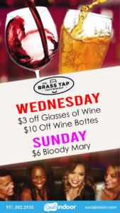 Copy of Brass Tap - Wine Wednesdays